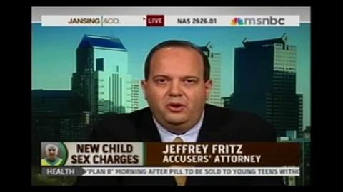 Philadelphia Attorney Jeffrey Fritz MSNB Con Jerry Sandusky Sex Abuse Allegations | Soloff & Zervanos, P.C.